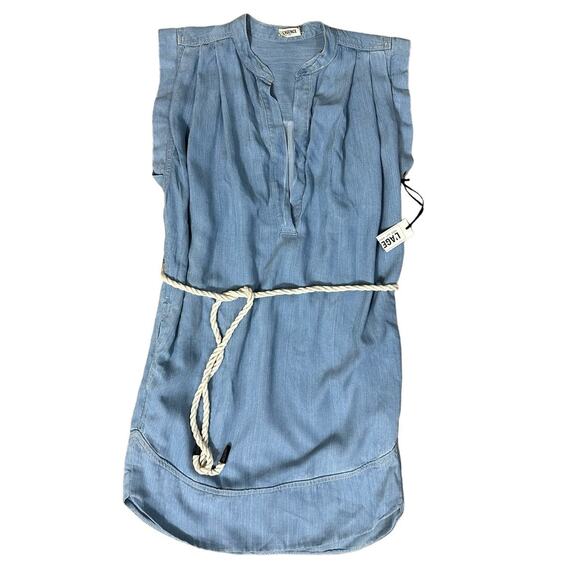 L'AGENCE Blue Mini Dress - Picture 7 of 9